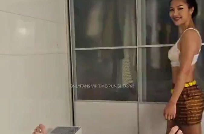 หมอนวดไทยทำถึงมากใส่ชุดขึ้นลูกค้า ลีลาอย่างแซ่บบบ